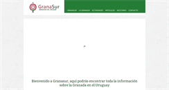 Desktop Screenshot of granadasdeluruguay.com